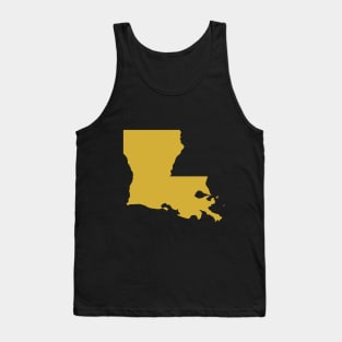 Louisiana state map Tank Top